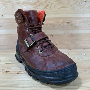 Mens Brown Polo Boots 